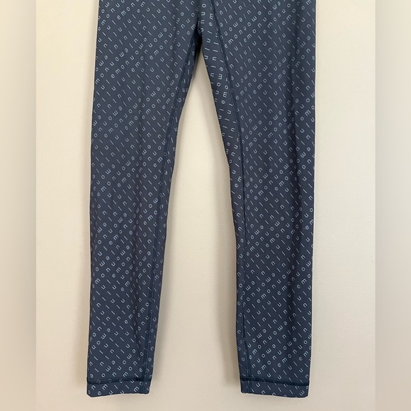 {Lululemon} Wunder Train High-Rise Tight 25" in Mirrorify Black Multi - Womens 6 - Picture 3 of 11